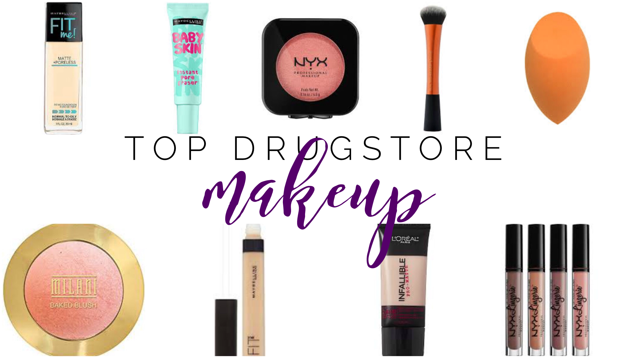Top Drugstore Make-up