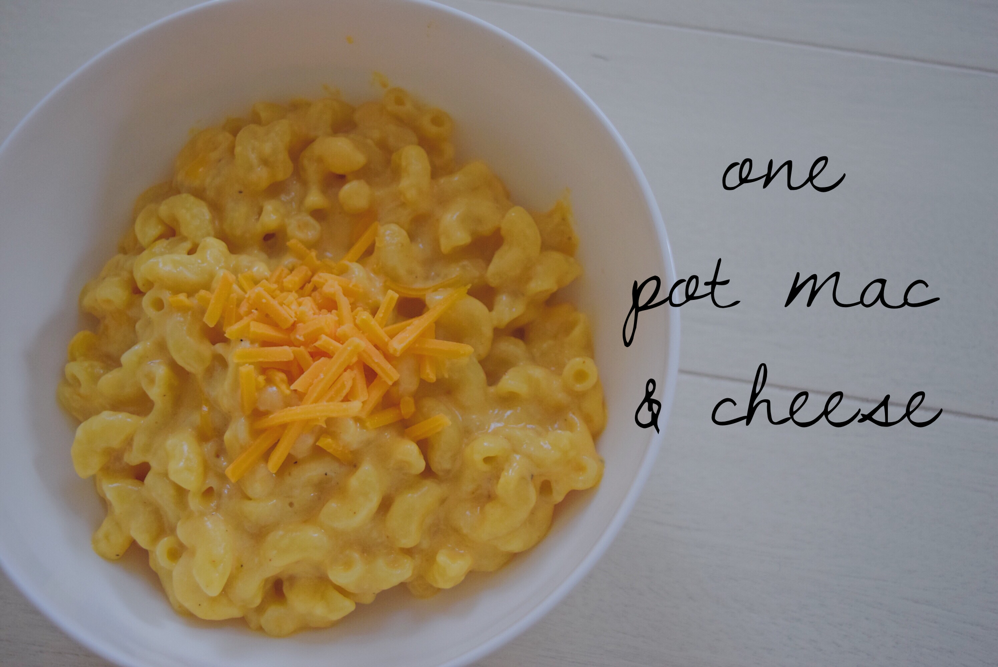 One-Pot Mac & Cheese
