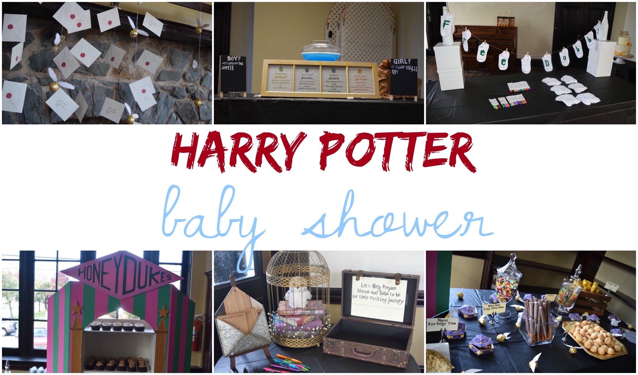 How to Throw a Harry Potter Inspired Baby Shower