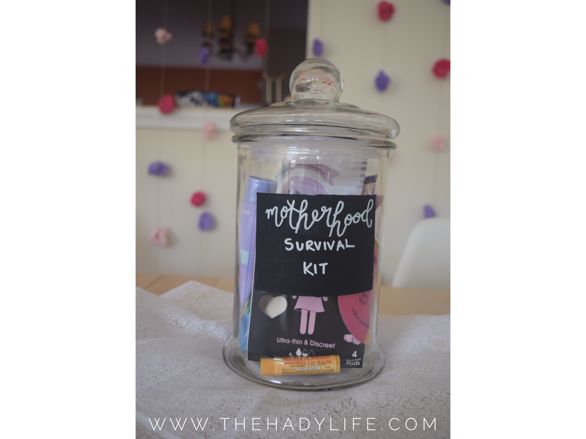 Motherhood Survival Kit in a Jar