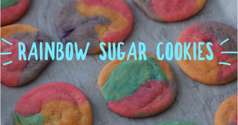 Rainbow Sugar Cookies