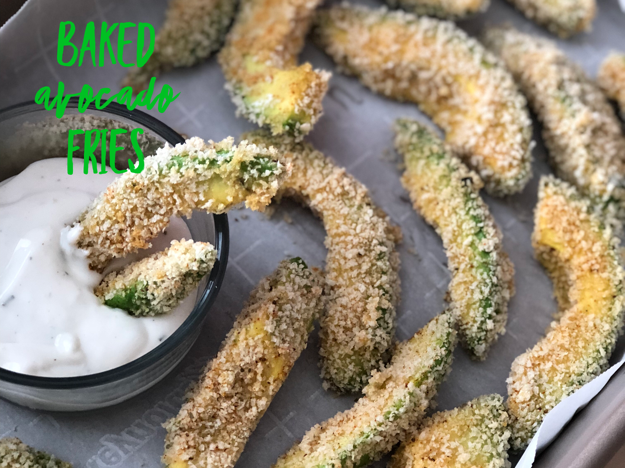 Baked Avocado Fries