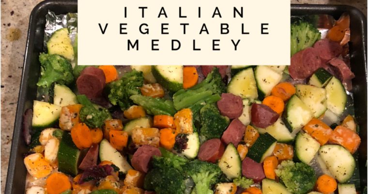 One Pan Italian Vegetable Medley