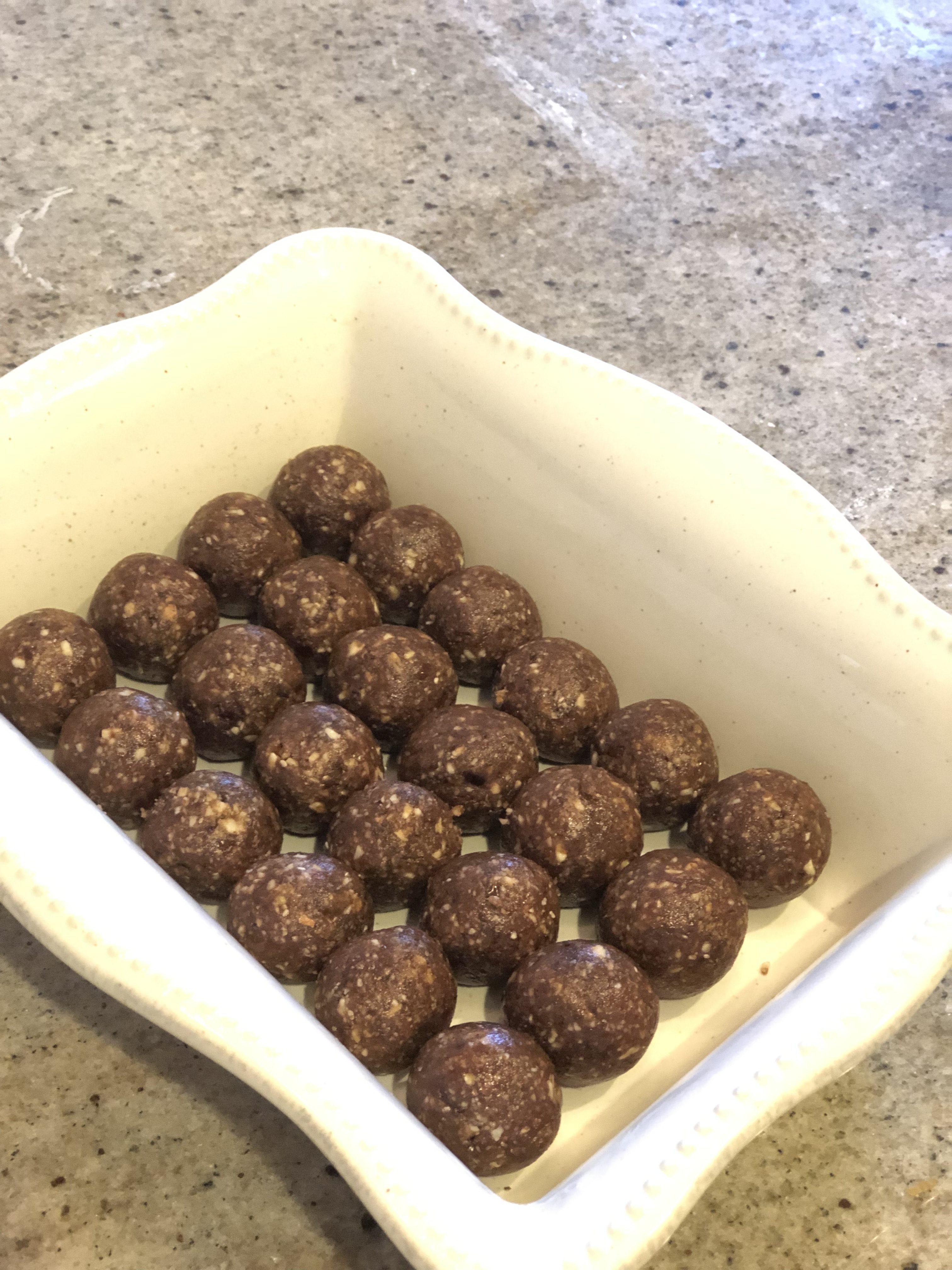 Chocolate Date Energy Balls