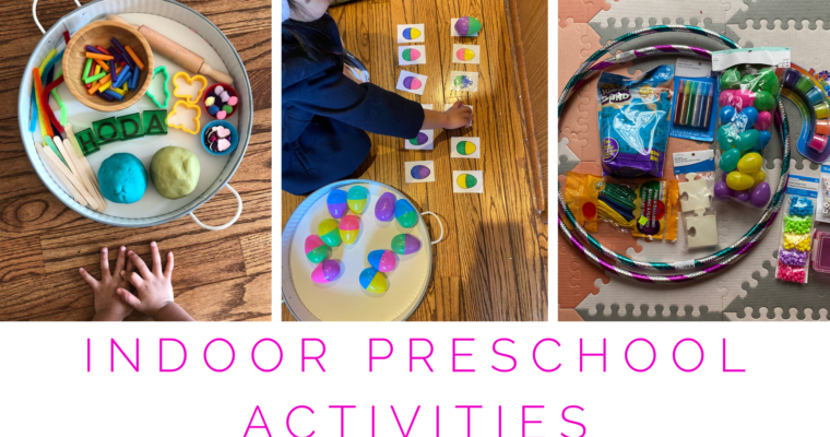 Indoor Activities for Preschoolers