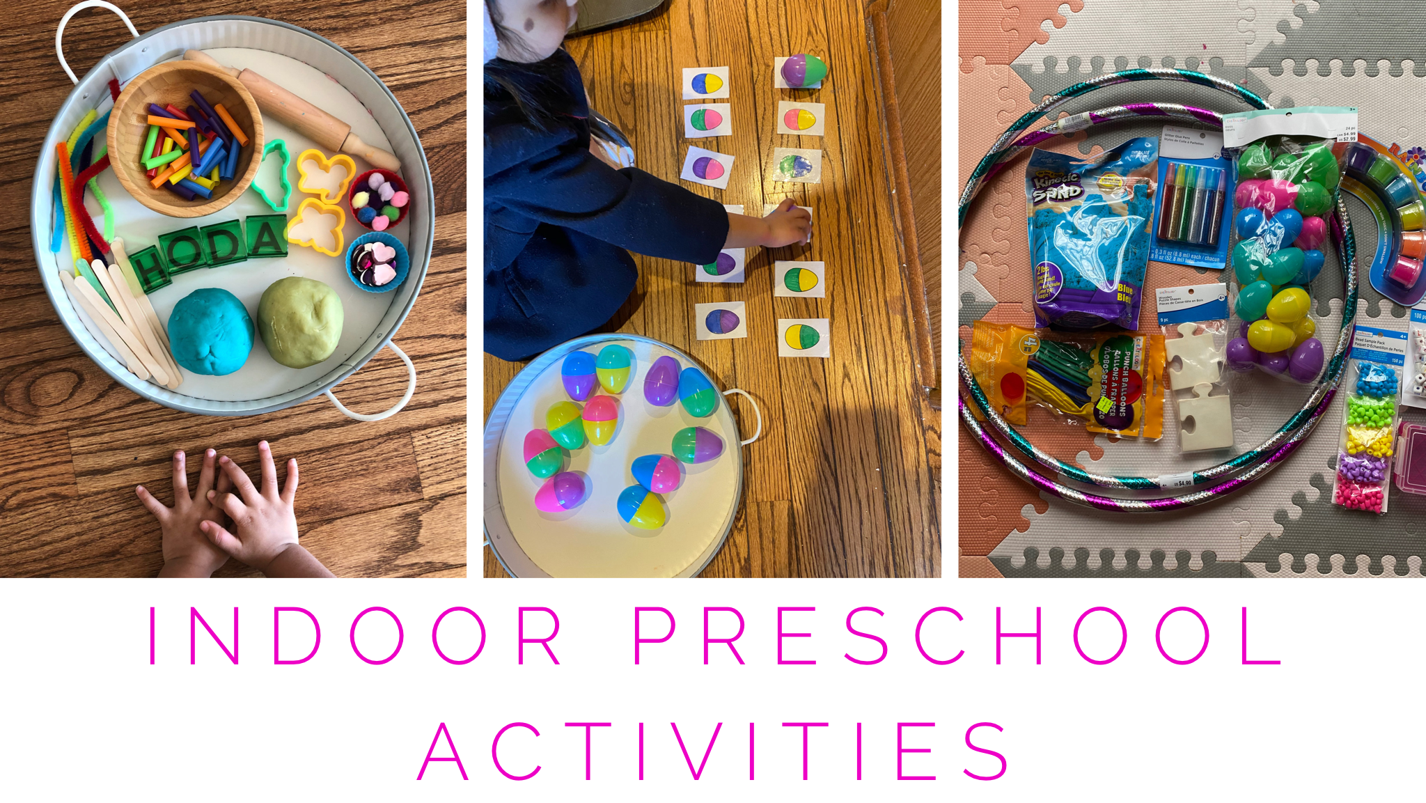 Indoor Activities for Preschoolers