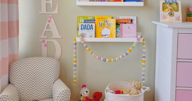 Toddler Bedroom Makeover DIY Book Ledge |ORC Week 5