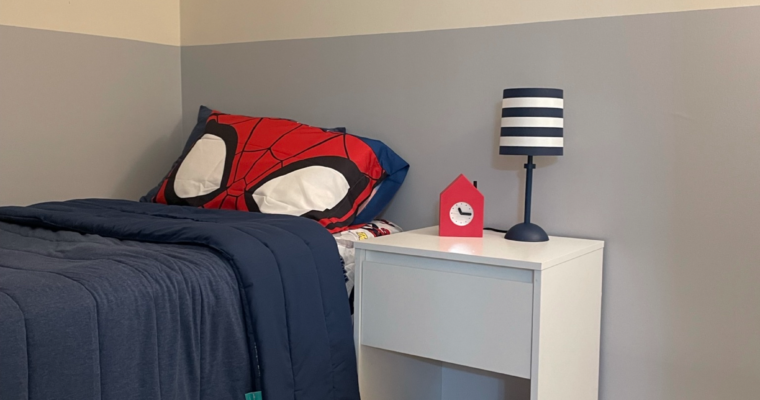 Superhero Inspired Kids Bedroom
