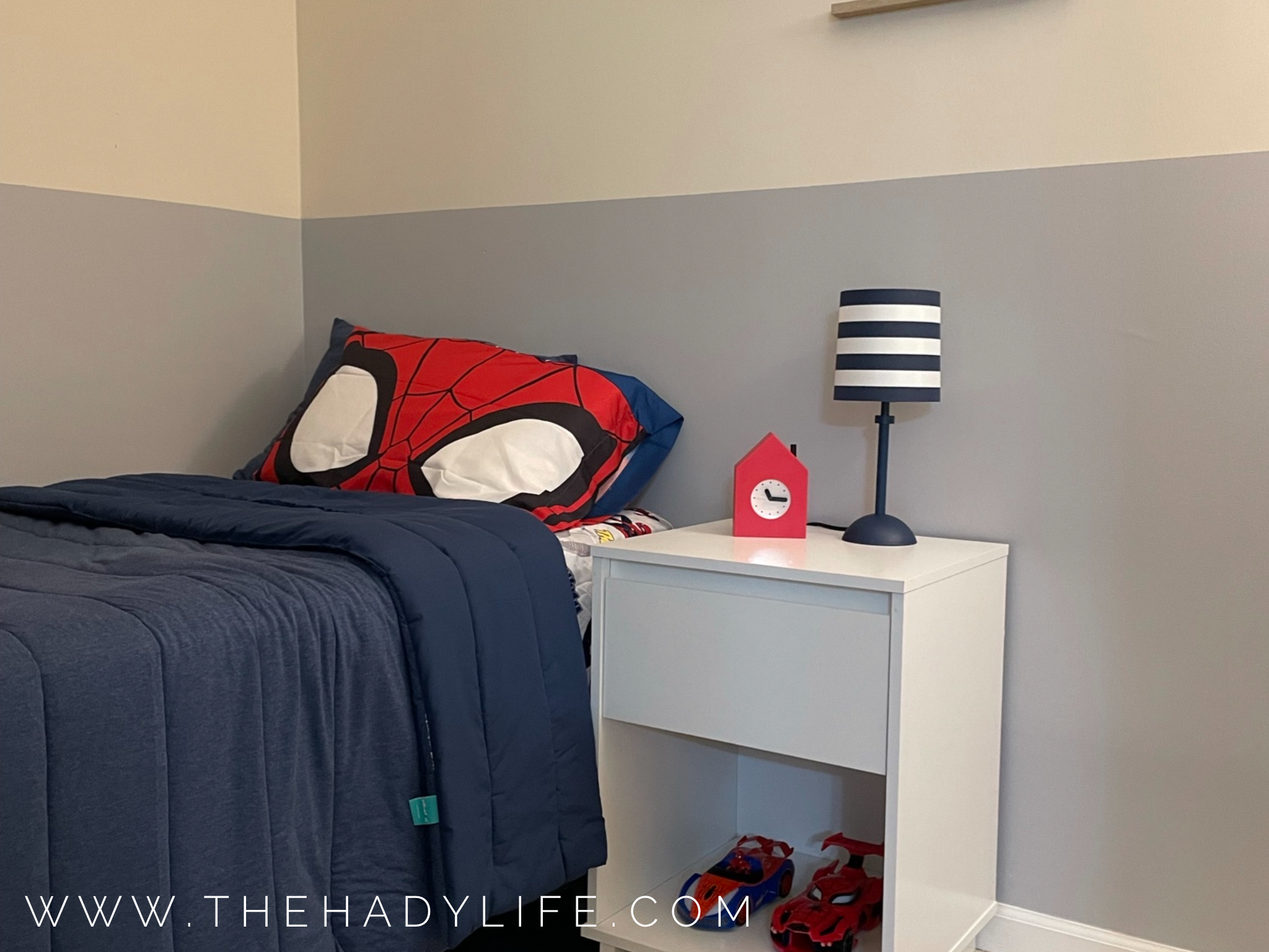 Superhero Inspired Kids Bedroom