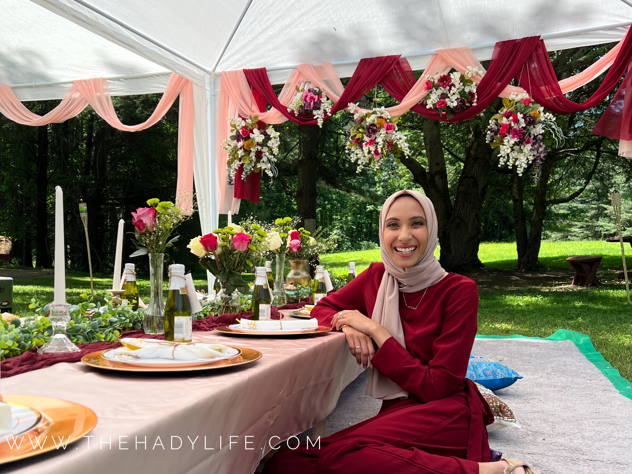 Backyard Bridal Shower Picnic